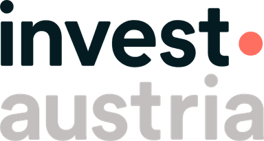 Das Logo von Invest Austria