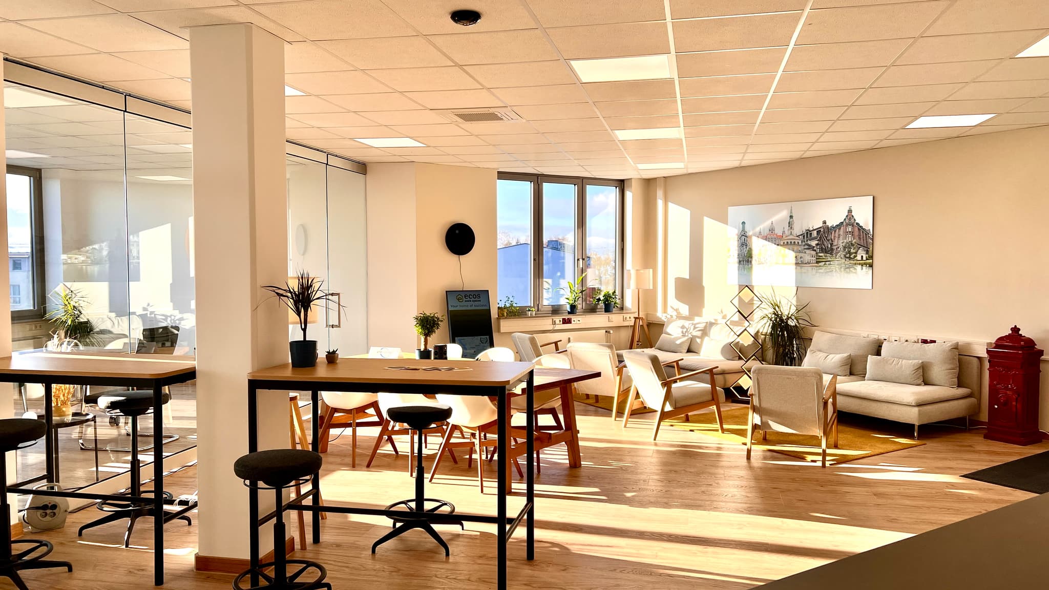 office at ecos work spaces Coworking