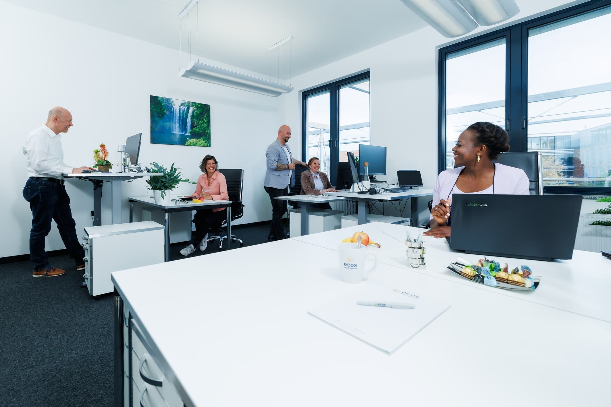 office at Büro + Service München mieten