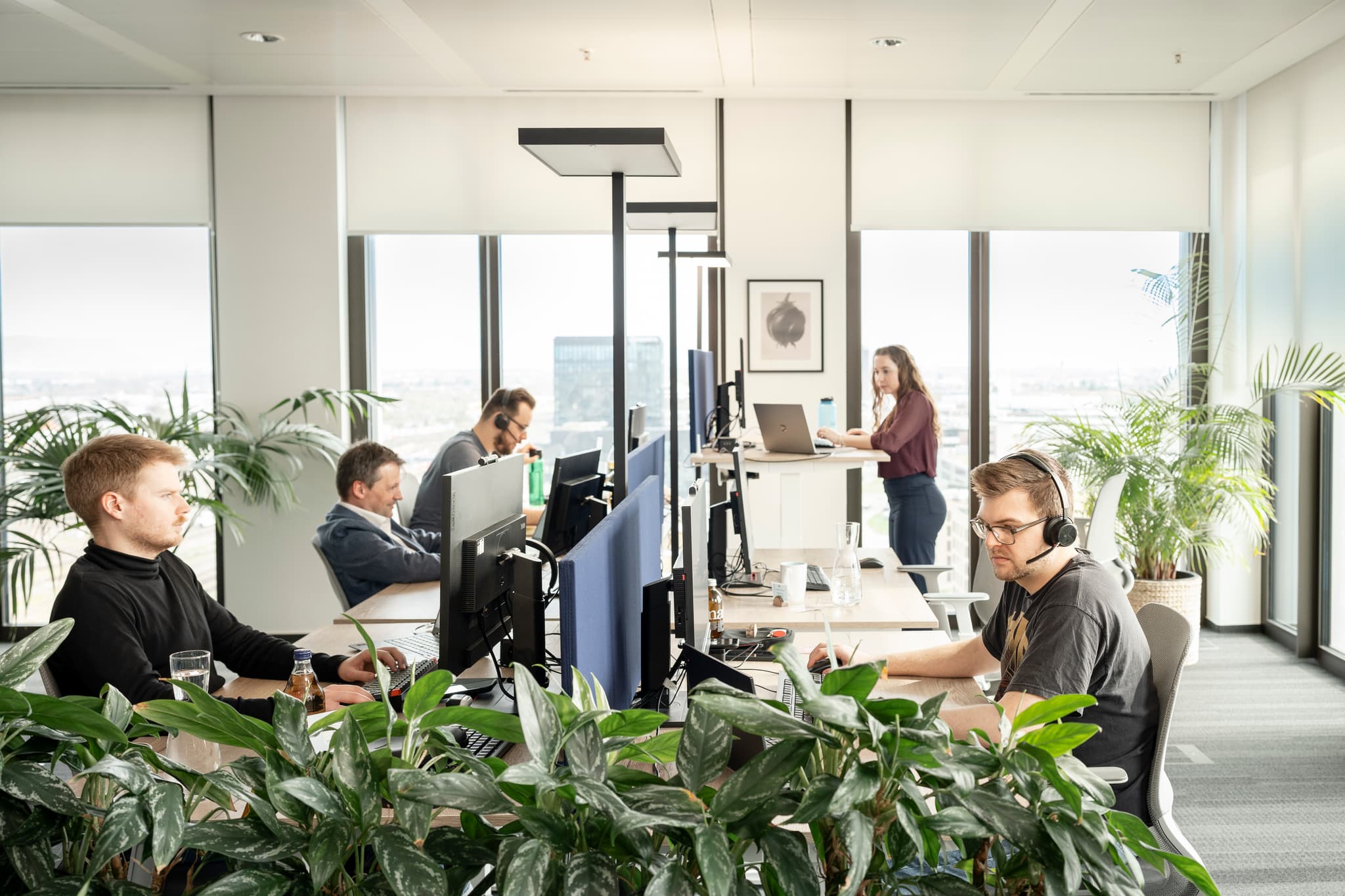 office at Co-Working Mannheim